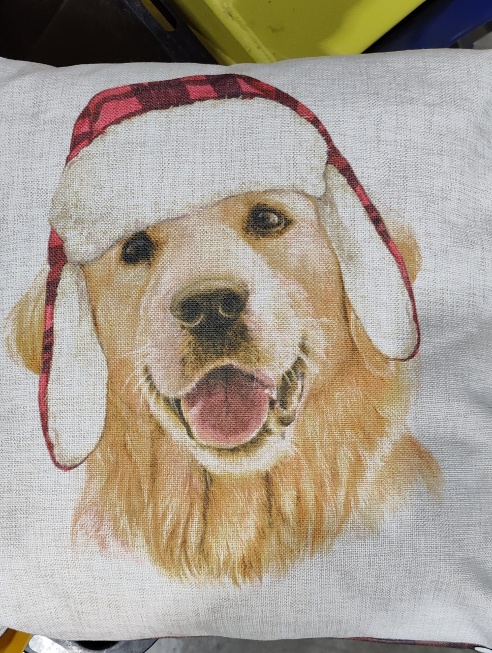 Golden Retriever Pillow X2, Brand New